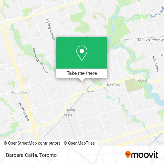 Barbara Caffe map