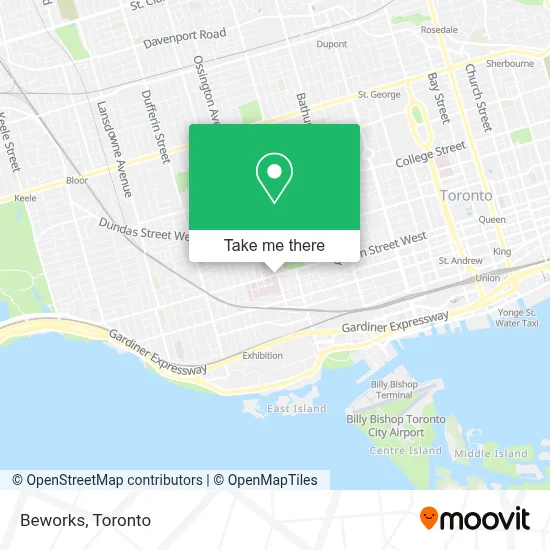 Beworks map