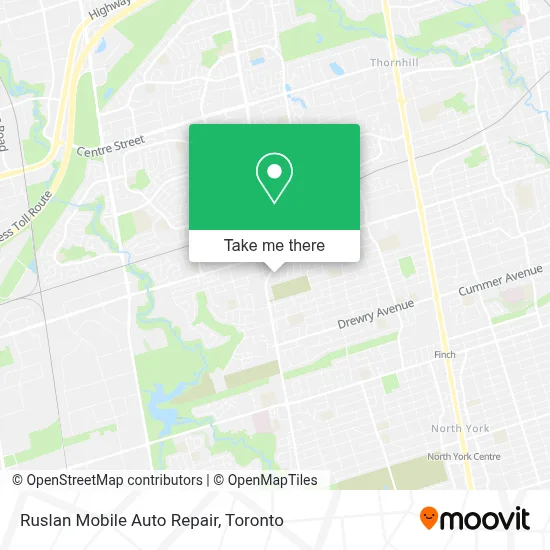 Ruslan Mobile Auto Repair map