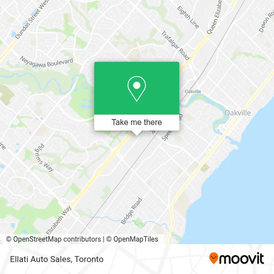 Ellati Auto Sales map