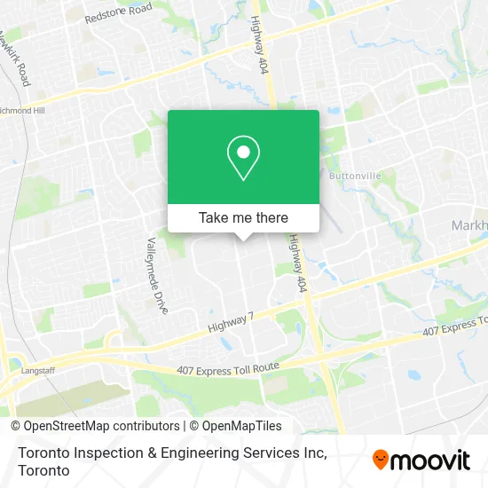 Toronto Inspection & Engineering Services Inc map