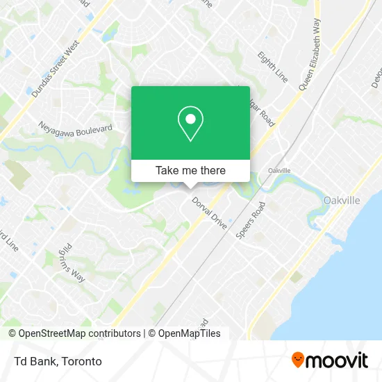 Td Bank map