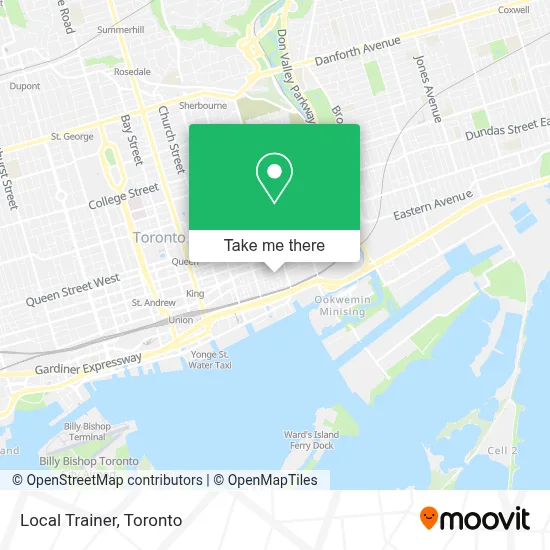 Local Trainer map