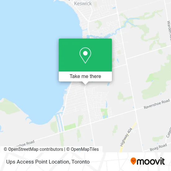 Ups Access Point Location plan