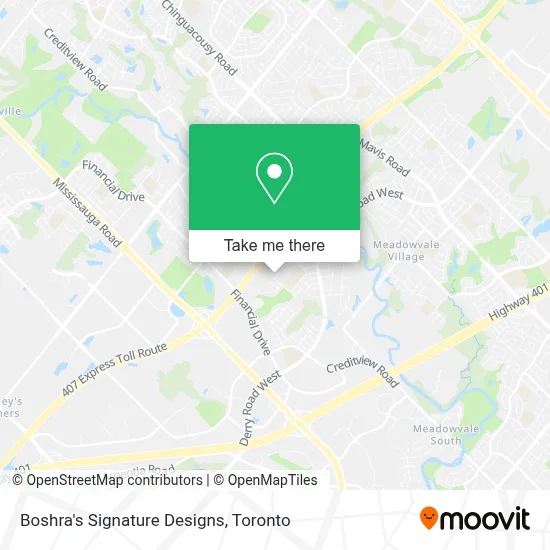 Boshra's Signature Designs map