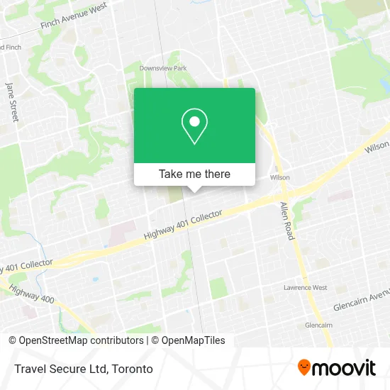 Travel Secure Ltd map
