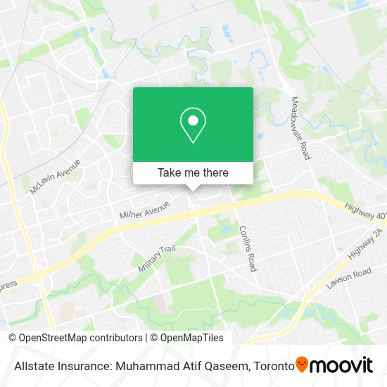 Allstate Insurance: Muhammad Atif Qaseem map