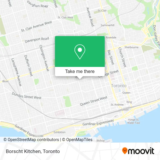 Borscht Kitchen map