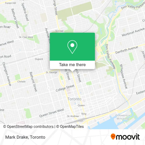 Mark Drake map