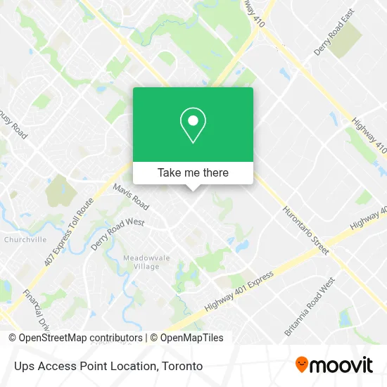 Ups Access Point Location plan