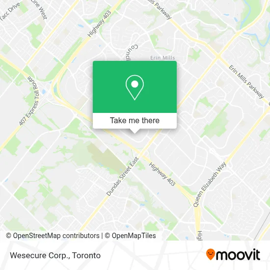 Wesecure Corp. map