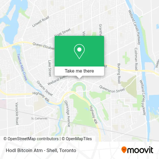Hodl Bitcoin Atm - Shell map