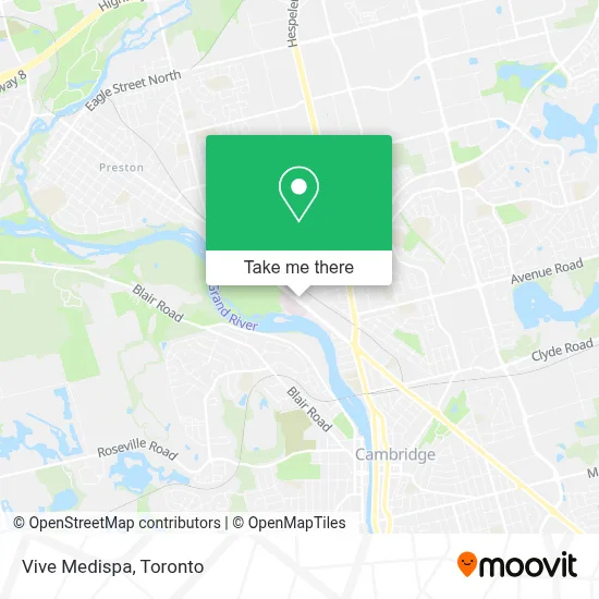 Vive Medispa map