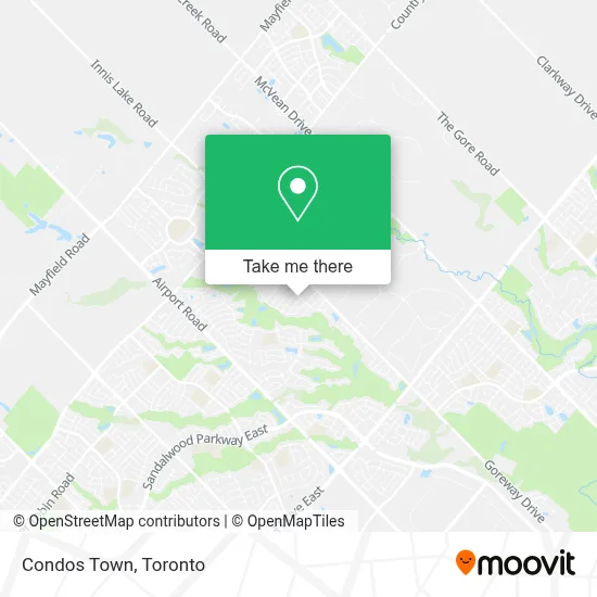 Condos Town map