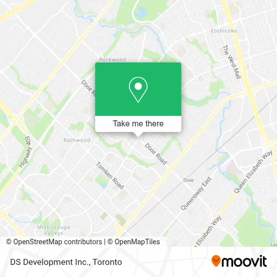 DS Development Inc. map