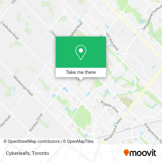 Cyberleafs map