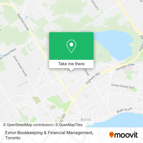 Exton Bookkeeping & Financial Management map