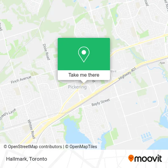 Hallmark map