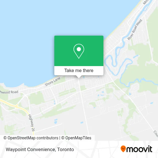 Waypoint Convenience map