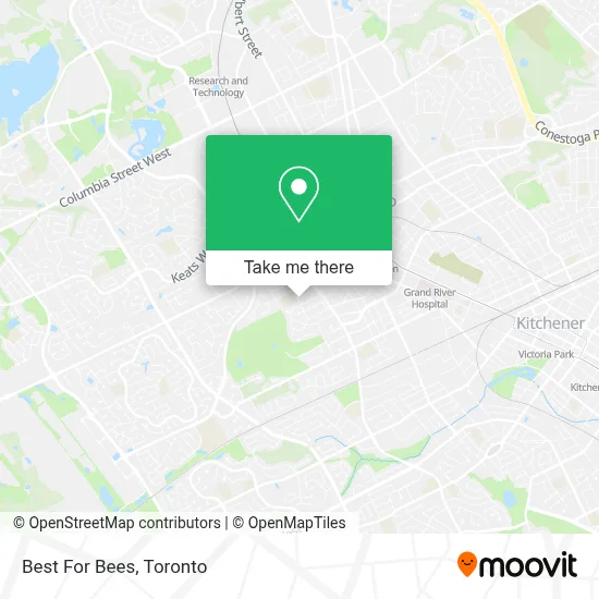 Best For Bees map