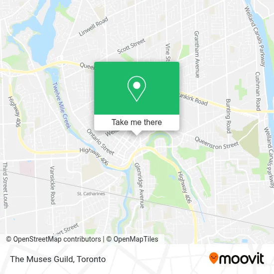 The Muses Guild map