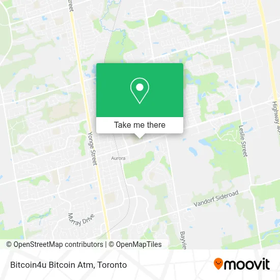 Bitcoin4u Bitcoin Atm map