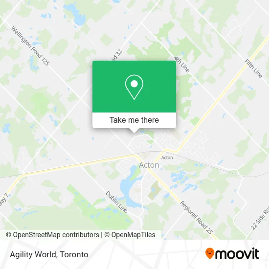 Agility World map