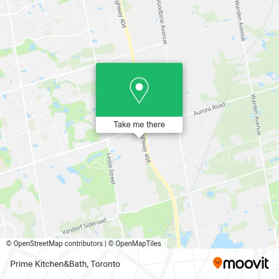 Prime Kitchen&Bath map