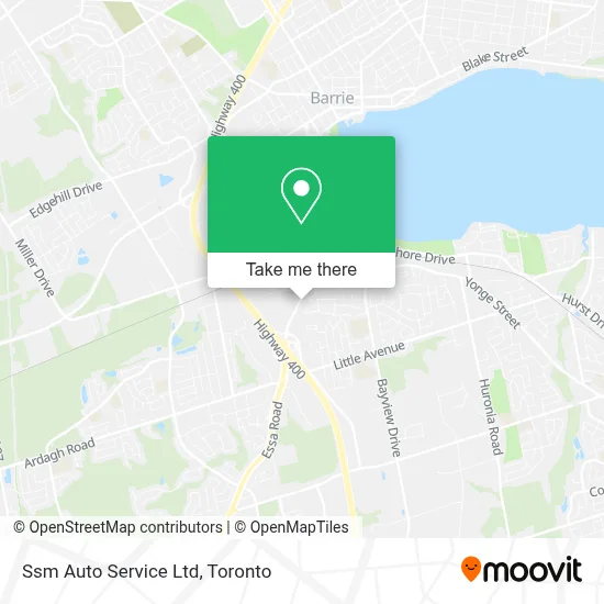 Ssm Auto Service Ltd map