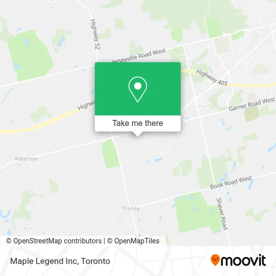 Maple Legend Inc map