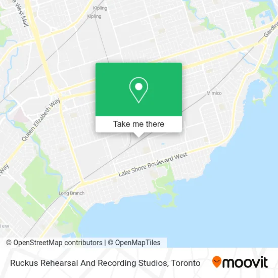 Ruckus Rehearsal And Recording Studios map