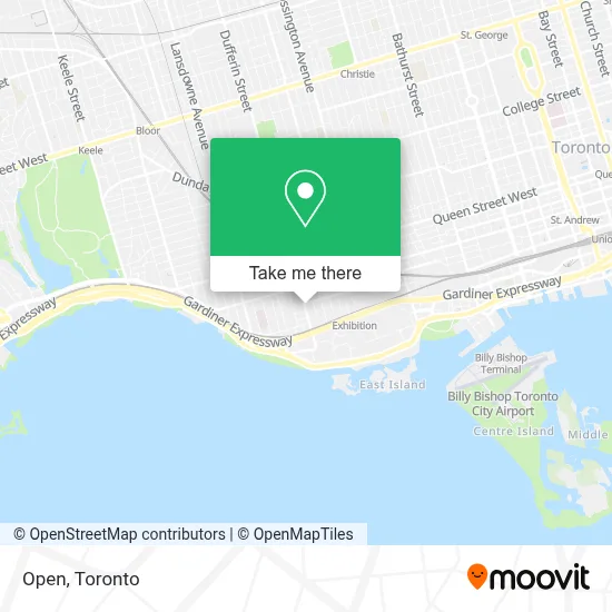 Open map
