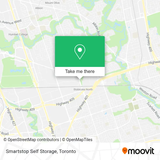 Smartstop Self Storage map