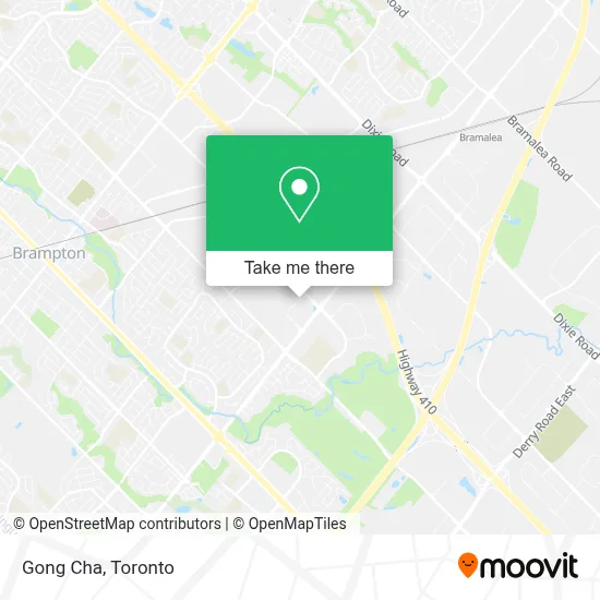 Gong Cha map