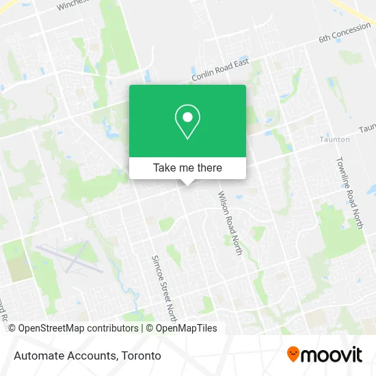 Automate Accounts map