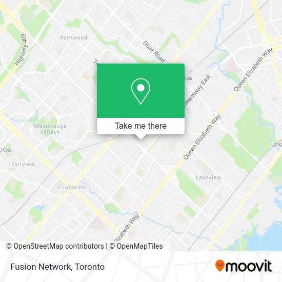 Fusion Network map