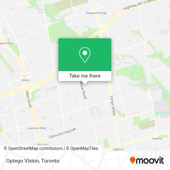 Optego Vision map