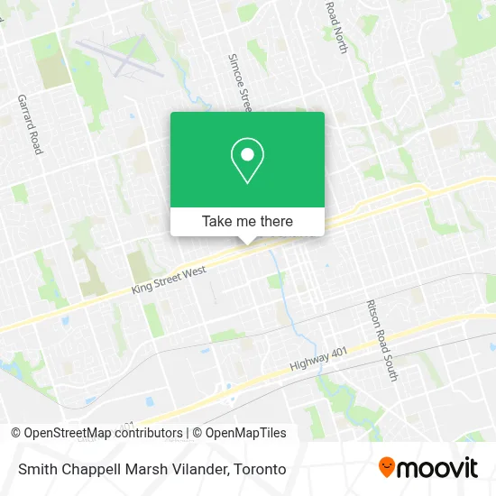 Smith Chappell Marsh Vilander map