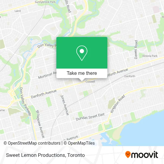 Sweet Lemon Productions map