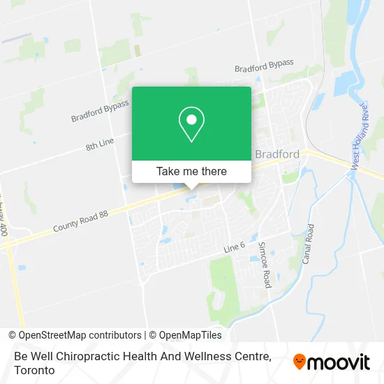 Be Well Chiropractic Health And Wellness Centre map