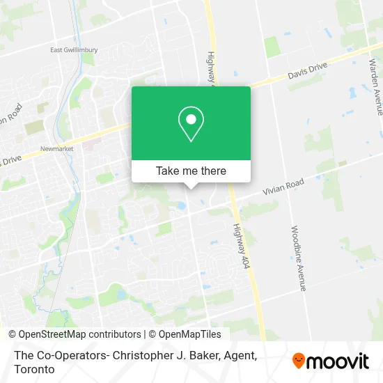 The Co-Operators- Christopher J. Baker, Agent map