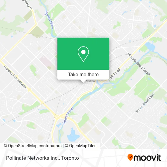 Pollinate Networks Inc. map