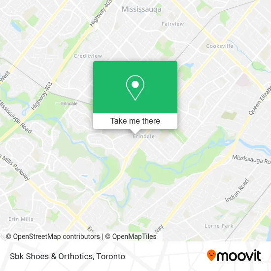 Sbk Shoes & Orthotics map