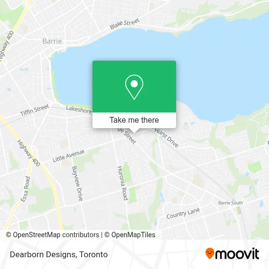Dearborn Designs map