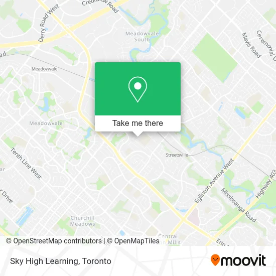 Sky High Learning map