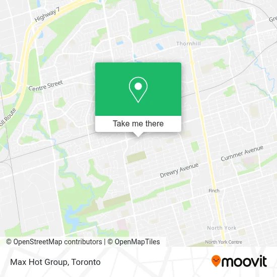 Max Hot Group map