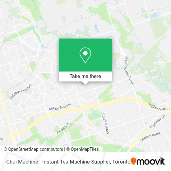 Chai Machine - Instant Tea Machine Supplier map