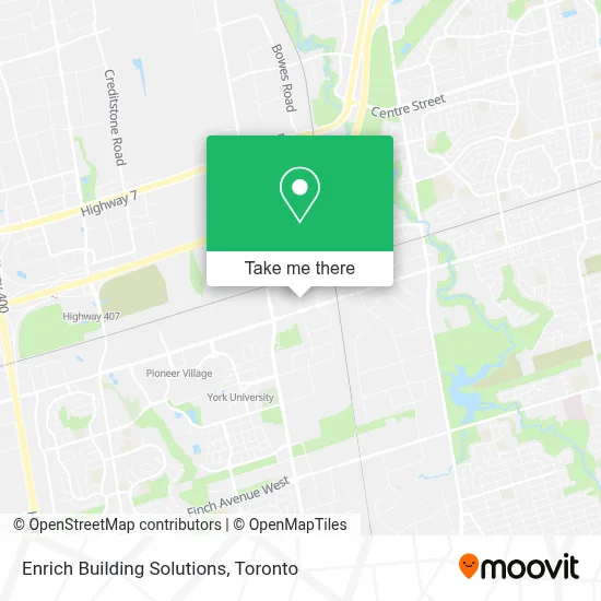 Enrich Building Solutions map