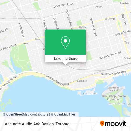 Accurate Audio And Design map