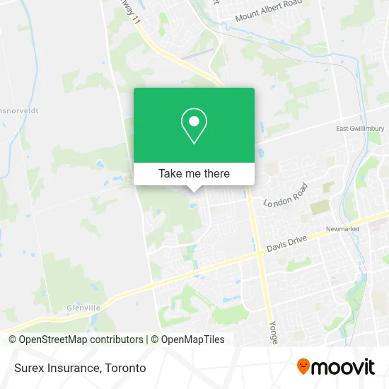 Surex Insurance map